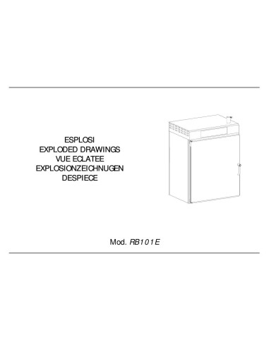 Pièces détachées MODULINE RB101E Annee 04-2001 