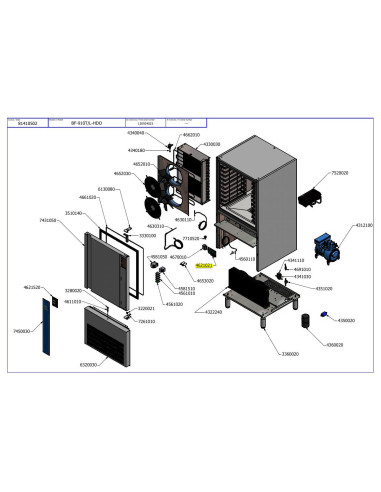 Pièces détachées MYCHEF TCHA10T3 