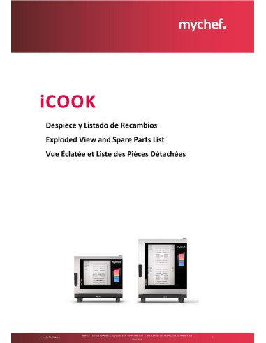 Pièces détachées MYCHEF CIE1100D 