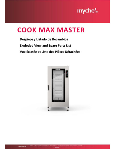 Pièces détachées MYCHEF CME2100D 