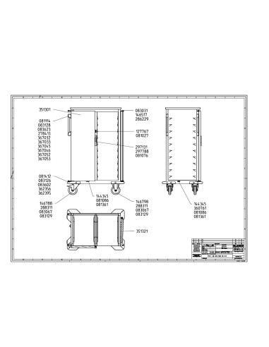 Pièces détachées BLANCO TTW-F 20-105 ESZE Annee 0 - BLANCO TTW-F 20-105 ESZE - Annee 0 - Blanco