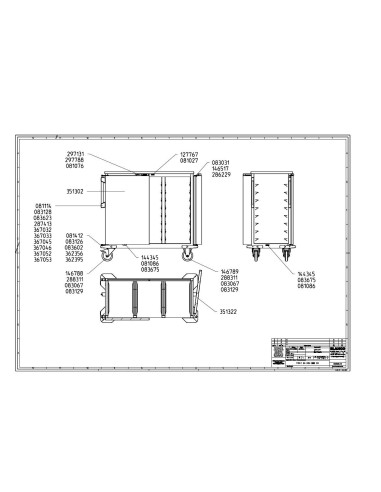 Pièces détachées BLANCO TTW-F 24-105 ESDE Annee 0 - BLANCO TTW-F 24-105 ESDE - Annee 0 - Blanco