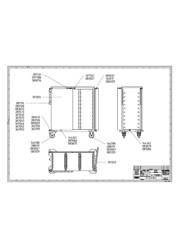 Pièces détachées BLANCO TTW-F 30-105 ESDE Annee 0 - BLANCO TTW-F 30-105 ESDE - Annee 0 - Blanco