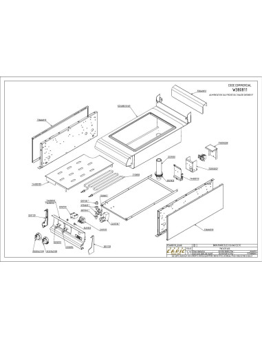 Pièces détachées CAPIC W380811 Annee 2015 - CAPIC W380811 - Annee 2015 - Capic