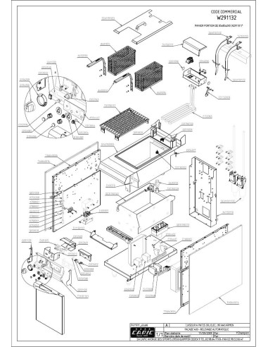 Pièces détachées CAPIC W291132 Annee 2009 - CAPIC W291132 - Annee 2009 - Capic