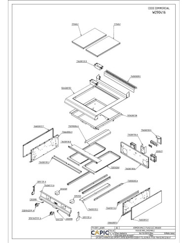 Pièces détachées CAPIC W290416 Annee 2015 - CAPIC W290416 - Annee 2015 - Capic