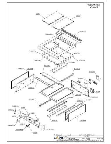 Pièces détachées CAPIC W380416 Annee 2015 - CAPIC W380416 - Annee 2015 - Capic