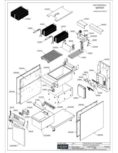 Pièces détachées CAPIC W291031 Annee 2010 - CAPIC W291031 - Annee 2010 - Capic