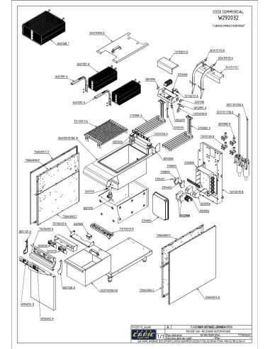 Pièces détachées CAPIC W292032 Annee 2009 - CAPIC W292032 - Annee 2009 - Capic
