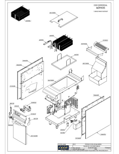 Pièces détachées CAPIC W291035 Annee 2010 - CAPIC W291035 - Annee 2010 - Capic