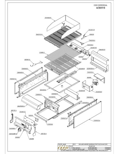 Pièces détachées CAPIC W380918 Annee 2015 - CAPIC W380918 - Annee 2015 - Capic