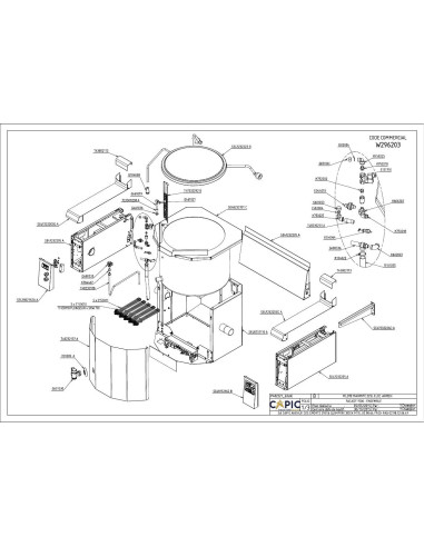 Pièces détachées CAPIC W296203 Annee 2015 - CAPIC W296203 - Annee 2015 - Capic