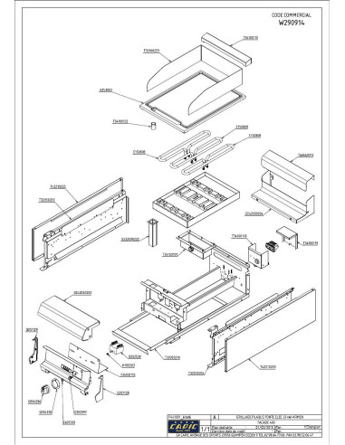 Pièces détachées CAPIC W290914 Annee 2010 - CAPIC W290914 - Annee 2010 - Capic