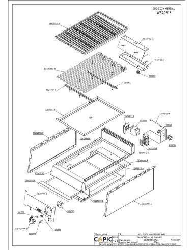 Pièces détachées CAPIC W340918 Annee 2015 - CAPIC W340918 - Annee 2015 - Capic