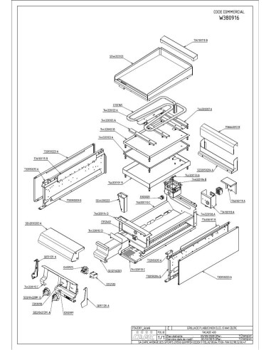 Pièces détachées CAPIC W380916 Annee 2015 - CAPIC W380916 - Annee 2015 - Capic