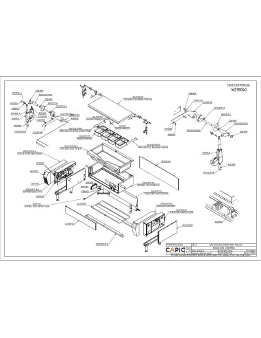 Pièces détachées CAPIC W238040 Annee 2016 - CAPIC W238040 - Annee 2016 - Capic