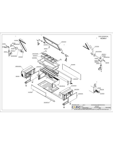 Pièces détachées CAPIC W238041 Annee 2016 - CAPIC W238041 - Annee 2016 - Capic