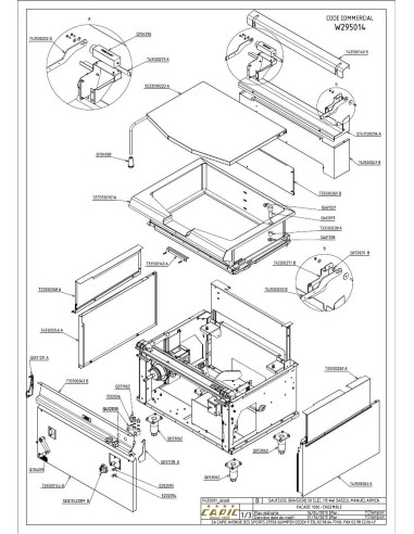 Pièces détachées CAPIC W295014 Annee 2015 - CAPIC W295014 - Annee 2015 - Capic