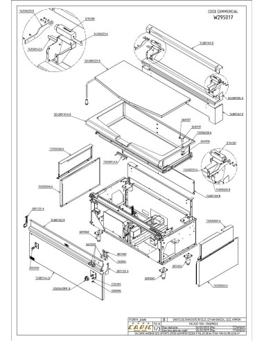 Pièces détachées CAPIC W295017 Annee 2015 - CAPIC W295017 - Annee 2015 - Capic