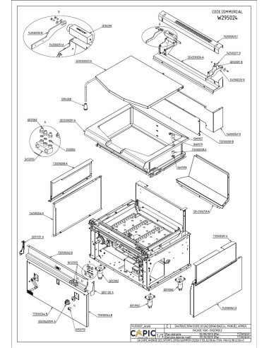 Pièces détachées CAPIC W295024 Annee 2015 - CAPIC W295024 - Annee 2015 - Capic