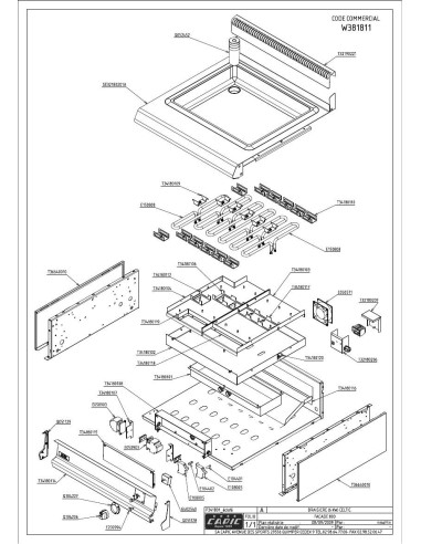 Pièces détachées CAPIC W381811 Annee 2009 - CAPIC W381811 - Annee 2009 - Capic