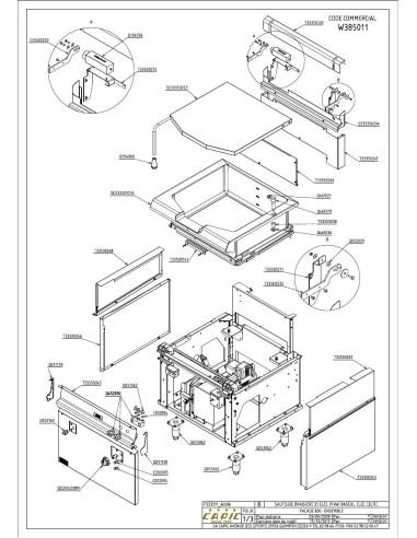 Pièces détachées CAPIC W385011 Annee 2015 - CAPIC W385011 - Annee 2015 - Capic