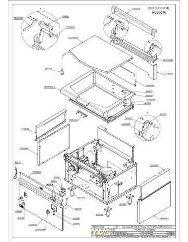 Pièces détachées CAPIC W385014 Annee 2015 - CAPIC W385014 - Annee 2015 - Capic