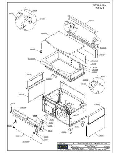 Pièces détachées CAPIC W385015 Annee 2015 - CAPIC W385015 - Annee 2015 - Capic