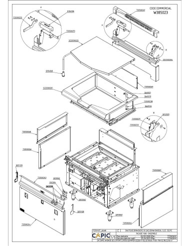 Pièces détachées CAPIC W385023 Annee 2015 - CAPIC W385023 - Annee 2015 - Capic