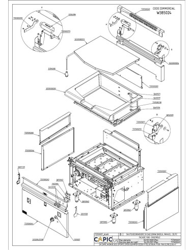 Pièces détachées CAPIC W385024 Annee 2015 - CAPIC W385024 - Annee 2015 - Capic