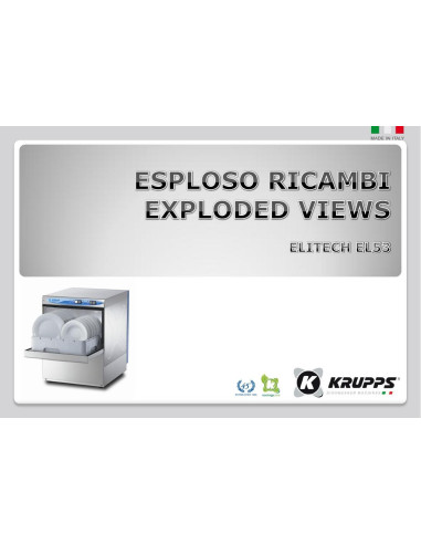 Pièces détachées KRUPPS ELITECH EL53 Annee 0 - KRUPPS ELITECH EL53 - Annee 0 - Krupps