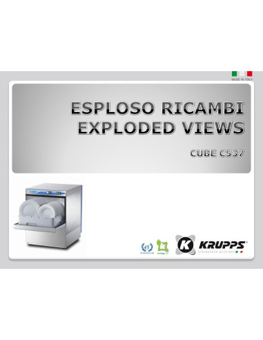 Pièces détachées KRUPPS CUBE C537 Annee 0 - KRUPPS CUBE C537 - Annee 0 - Krupps