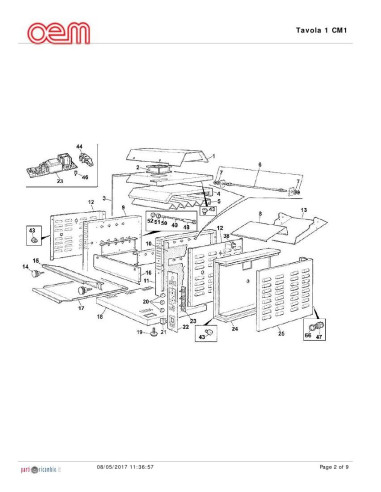 Pièces détachées OEM CM1 Annee 0 