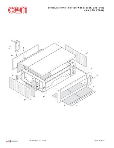 Pièces détachées OEM MB1235LE-D-2 Annee 0 