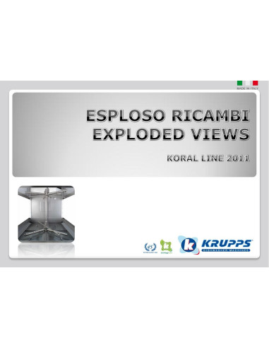 Pièces détachées KRUPPS KORAL 560DB Annee 2011 - KRUPPS KORAL 560DB - Annee 2011 - Krupps