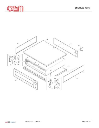 Pièces détachées OEM PULSAR635L Annee 0 