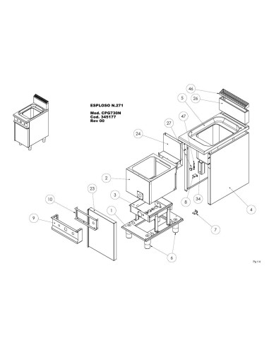 Pièces détachées OFFCAR CPG730N Annee 0 