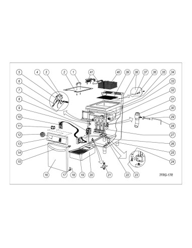 Pièces détachées OFFCAR 7FRG-17R Annee 0 