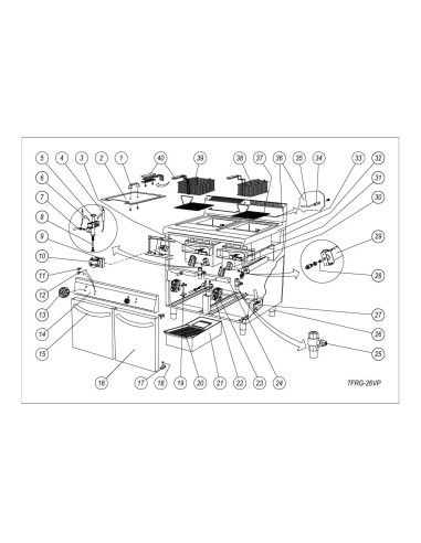 Pièces détachées OFFCAR 7FRG-26VP Annee 0 