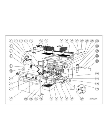 Pièces détachées OFFCAR 7FRG-34R Annee 0 