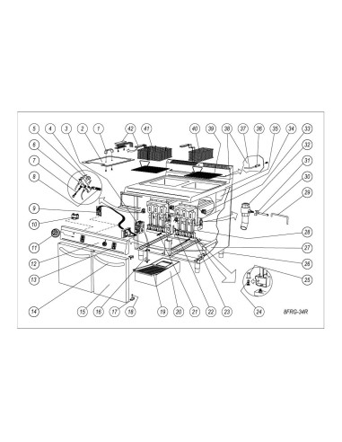 Pièces détachées OFFCAR 8FRG-34R Annee 0 