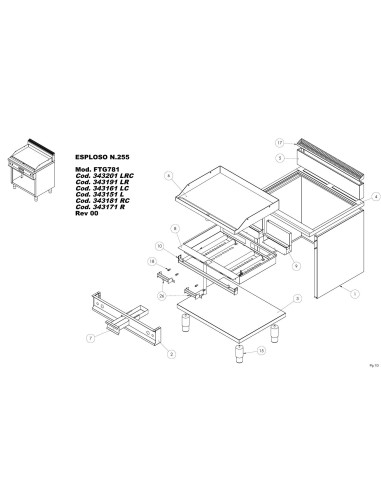 Pièces détachées OFFCAR FTG781 Annee 0 