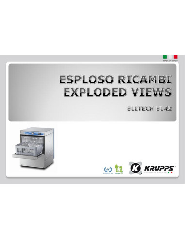 Pièces détachées KRUPPS ELITECH EL42 Annee 0 - KRUPPS ELITECH EL42 - Annee 0 - Krupps