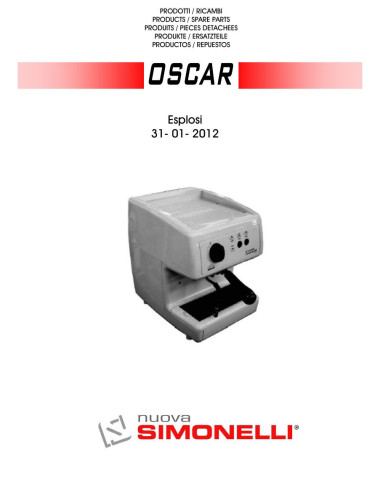 Pièces détachées NUOVA SIMONELLI OSCAR (201201-) Annee 201201- 