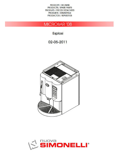 Pièces détachées NUOVA SIMONELLI MICROBAR (201105-) Annee 201105- 