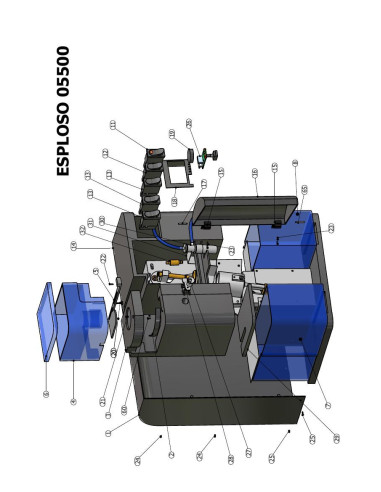 Pièces détachées QUICK MILL 05500-OME 