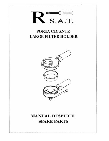 Pièces détachées QUALITY ESPRESSO LARGE-FILTER-HOLDER Annee 2000 