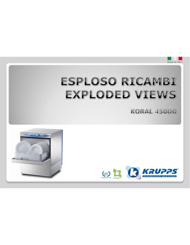 Pièces détachées KRUPPS KORAL 450DB Annee 0 - KRUPPS KORAL 450DB - Annee 0 - Krupps