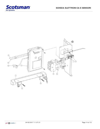 Pièces détachées SCOTSMAN AC176 Annee 2006 R404A 