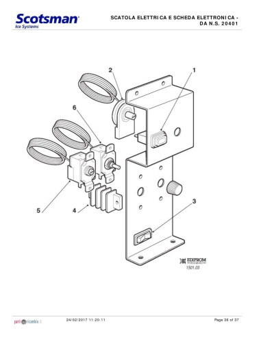 Pièces détachées SCOTSMAN AC046 Annee 0 